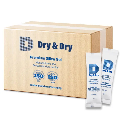 Vista 17 de Dry & Dry 0.02 oz [50 paquetes] Paquetes de gel de sílice seguros para alimentos y farmacéuticos desecantes - Paquetes de gel de sílice Tyvek®