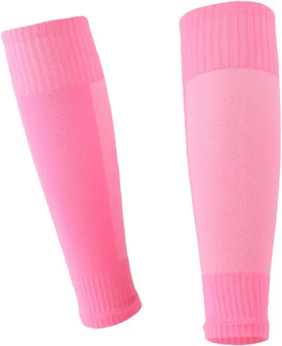 Vista 3 de Mangas de pierna de fútbol, mangas de compresión transpirables para pantorrillas, mangas de pierna para hombres y mujeres, fútbol, correr, ciclismo