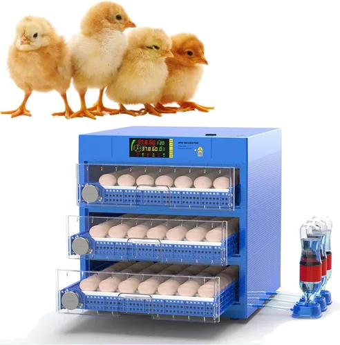Vista 13 de Eggs Automatic Egg Incubator,Egg Incubator with Automatic Egg Turning, Humidity Control, Temperature Control, Incubators for Hatching Chicken, Duck