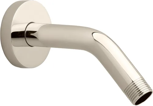 Vista 4 de American Standard 1660241.295 - Brazo de ducha moderno de 5 pulgadas para montaje en pared, níquel cepillado