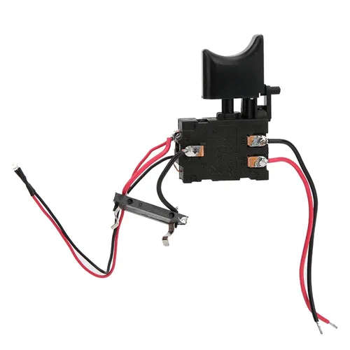 Vista 9 de Interruptor de gatillo de taladro inalámbrico, interruptor de gatillo eléctrico inalámbrico de control de velocidad de 7.2 V - 24 V con luz pequeña