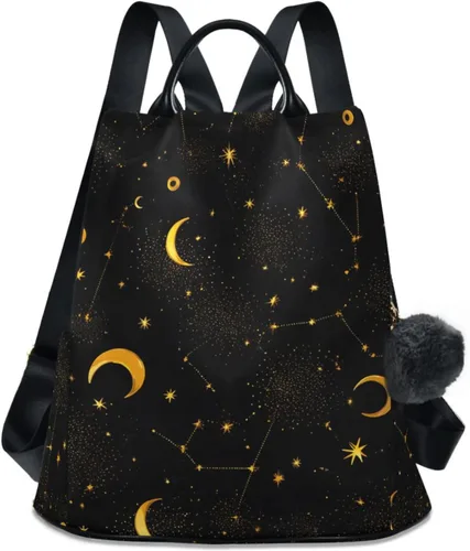 Vista 12 de ALAZA - Mochila para mujer, divertida, antirrobo, a la moda, bolsa de hombro, mochila de mujer, Alquimia, Classic