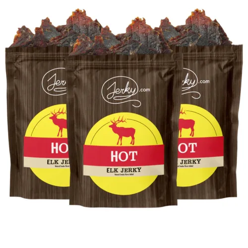 Vista 11 de Jerky 's Exotic Teriyaki Venison Jerky - Bocadillos de carne de caza salvaje, aperitivos exóticos, ricos en proteínas, totalmente naturales, sin