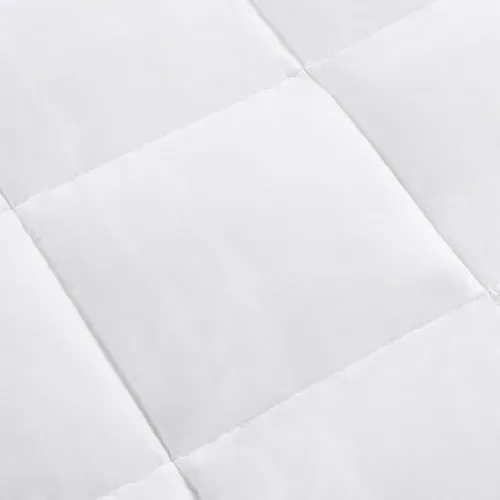 Vista 4 de Amazon Basics Edredón alternativo de plumón blanco e relleno de edredón con pestañas en las esquinas, lavable a máquina, tamaño individual