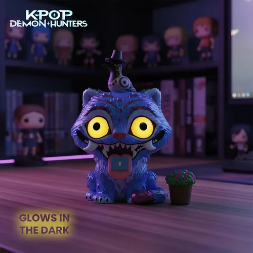 Vista 2 de Funko Pop! Animación: Kpop! Demon Hunter - Derpy con Sussie - Figura de vinilo coleccionable - Idea de regalo - Mercancía oficial - Juguetes