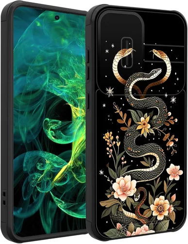 Vista 88 de Funda para Galaxy A16 5G con cubierta para cámara deslizante, resistente de doble capa, híbrida, a prueba de golpes, funda protectora resistente
