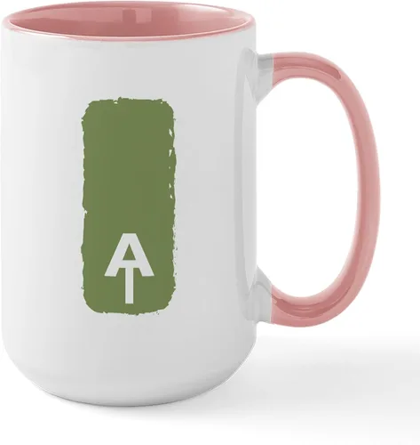 Vista 7 de CafePress Appalachian Trail - Taza de café de cerámica (15.0 fl oz)