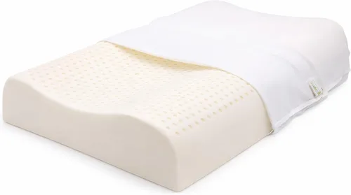 Vista 7 de Almohada de contorno para cuello, 100% látex orgánico.