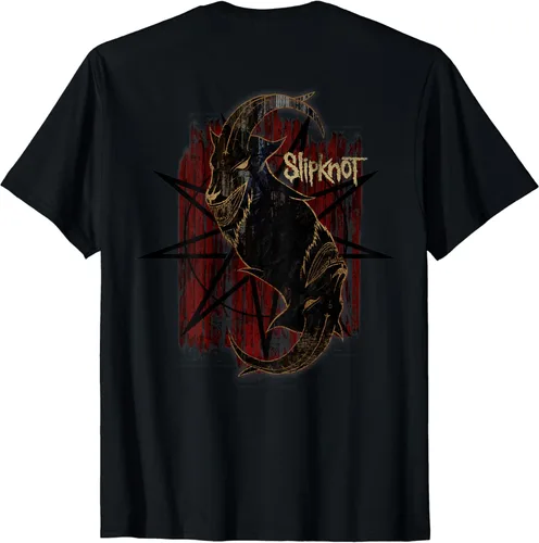 Vista 2 de Slipknot Star a los arañazos banda playera niños 10 Negro