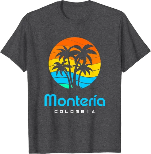 Vista 31 de Camiseta Montería Colombia, Negro