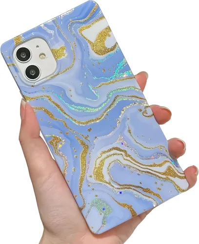 Vista 47 de Elegante funda con patrón de perlas compatible con iPhone, de borde rectangular, delgada, suave, de silicona de poliuretano termoplástico (TPU)