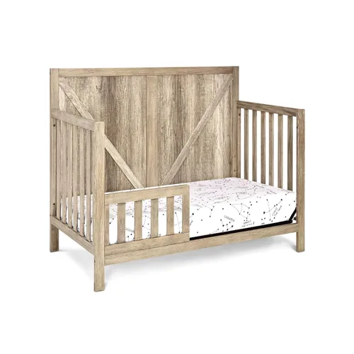 Vista 6 de Suite Bebe Barnside - Cuna convertible 4 en 1 para bebés en Castaño Vintage
