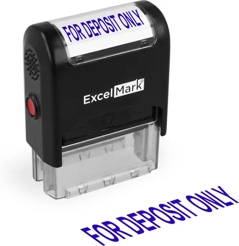 Vista 10 de ExcelMark Copia - Sello de goma autoentintado - Tinta azul A1539