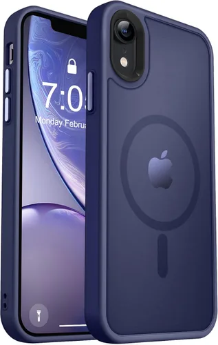 Vista 152 de MOCCA - Funda magnética resistente para iPhone XR de 6.1 pulgadas, compatible con MagSafe, funda con protección contra caídas de grado militar
