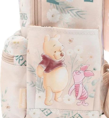 Vista 8 de Winnie the Pooh - Mochila de nailon Eeyore de 13 pulgadas, color beige