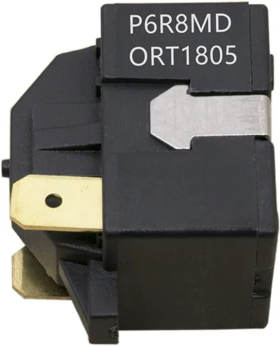 Vista 2 de iRomehony Refrigerador PTC Starter Compresor Start Relay Reemplazo para P6R8MD ORT1805 2 pines Ajuste para Kenmore LG Magic Chef Refrigerador