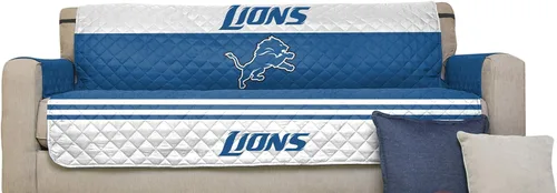 Vista 8 de Pegasus Sports NFL NFL - Protector reversible para sofá de la NFL, con correas elásticas, 75 x 110 pulgadas