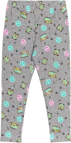 Vista 3 de CoComelon JJ - Conjunto de camiseta de manga corta con volantes para niñas pequeñas