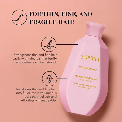 Vista 2 de Saphira Acondicionador Volume Boost 8.5oz / 8.5 fl oz