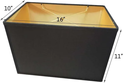 Vista 2 de Pantalla rectangular negra de tapa blanda (16 x 10) (16 x 10) x 11 pulgadas
