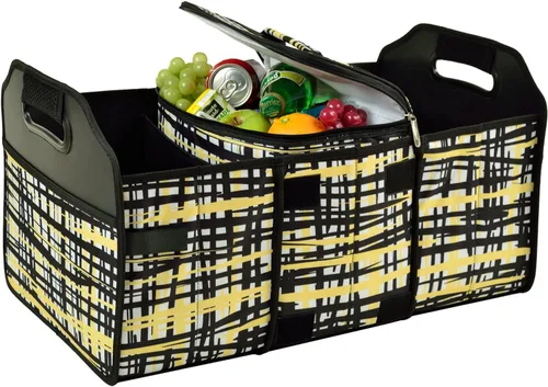Vista 4 de Picnic at Ascot Organizador de maletero plegable original con Cooler Paris