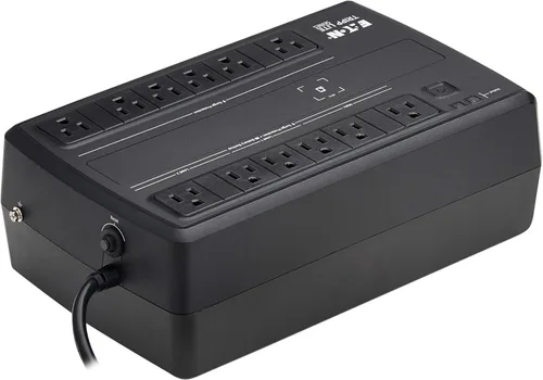 Vista 9 de Tripp Lite Serie UPS conectado a la nube de 750 VA de respaldo y protector de sobretensiones, gestión remota y monitoreo, 450 W, 12 tomas, AVR, UPS