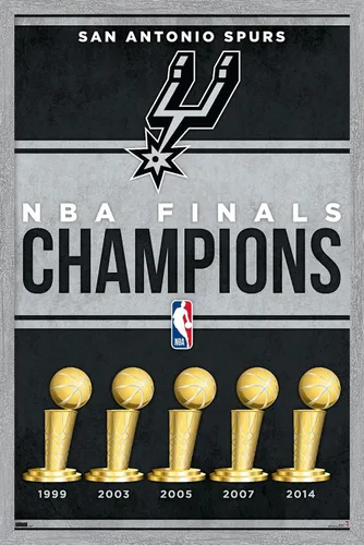 Vista 13 de Trends International NBA San Antonio Spurs - Champions 23 - Póster de pared