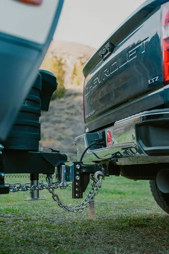 Vista 3 de Andersen HITCHES 3344 Enganche de distribución de peso Sin rebote, sin balanceo Accesorios de remolque Caída/elevación de 4 pulgadas, bola