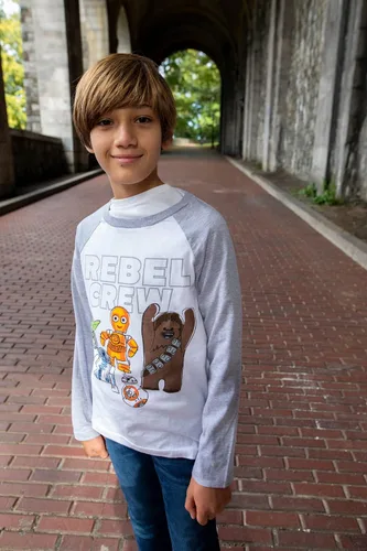 Vista 3 de STAR WARS Paquete de 2 camisetas The Mandalorian para bebés y niños grandes