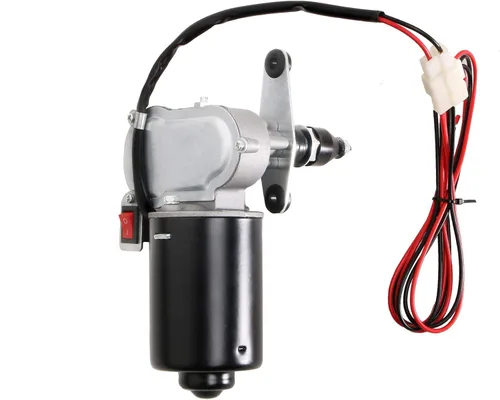 Vista 5 de Kit de limpiaparabrisas SCHRION para UTV, compatible con Polaris Ranger RZR, carrito de golf general, tractor quitanieves, kit de limpiaparabrisas