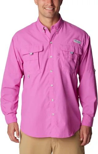 Vista 74 de Columbia Camisa de pesca PFG Bahama II de manga larga para hombre