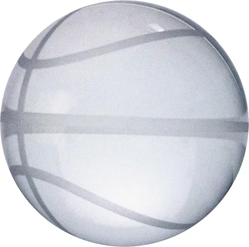 Vista 5 de Amlong Crystal Pisapapeles de béisbol de 3 pulgadas con caja de regalo