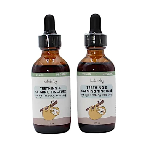 Vista 7 de Tintura natural para dentición Bye Bye Teething Hello SLEEP! de BALM! Baby 2 oz, individual