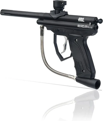 Vista 4 de Mercury Rise Marcador de pistola de paintball de calibre .50 semiautomático y cargador de paintball calibre .50
