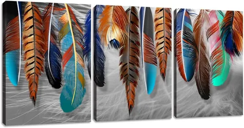Vista 8 de Pósteres inspiradores motivacionales para pared, pintura en lienzo con diseño de salida del sol, mar azul, océano, paisaje natural, decoración