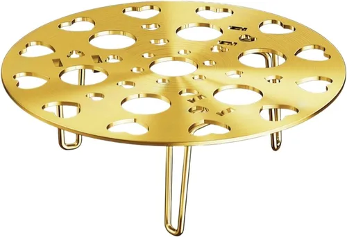 Vista 11 de Stainless Steel Steamer Rack Adjustable Dishwasher Safe