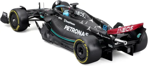 Vista 2 de BOLID F1 Mercedes AMG W14 E 2023 George Russell 1:24 BBURAGO 18-28028