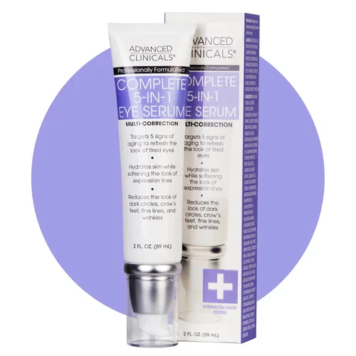 Vista 33 de Advanced Clinicals - Suero exfoliante con ácido glicólico al 10% para la cara + ácido láctico Exfoliante facial AHA + suero de ácido salicílico