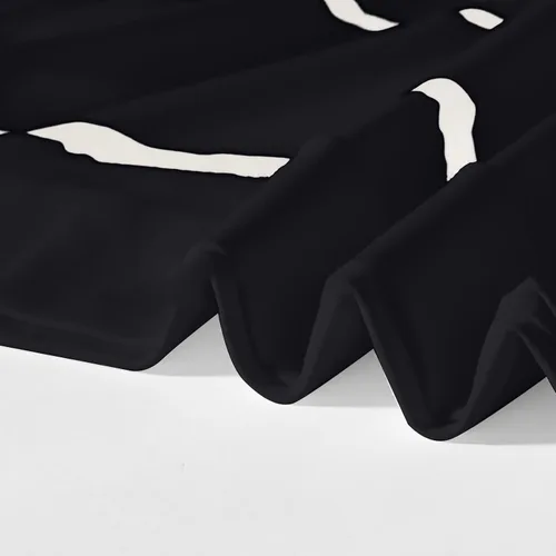 Vista 5 de Camisetas de manga larga con cuello redondo y estampado a rayas para mujer, para otoño e invierno