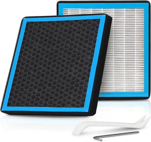 Vista 9 de CF10134 Filtro de aire de cabina HEPA para aire acondicionado con carbón activado, accesorios de filtro de aire de cabina de repuesto compatibles