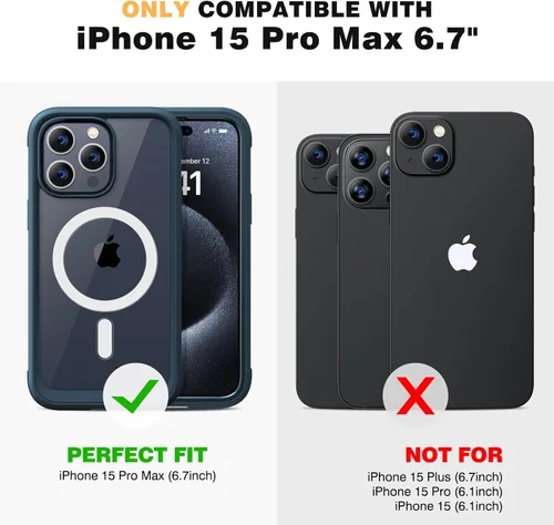 Vista 493 de DIACLARA - Funda transparente compatible con iPhone XR 6.1 pulgadas 2018