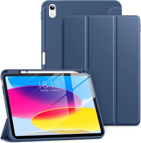 Vista 19 de DTTO Funda para iPad (A16) de 11ª Generación de 11 Pulgadas 2025, Funda para iPad de 10ª Generación de 10.9 Pulgadas 2022, Funda Protectora Trasera