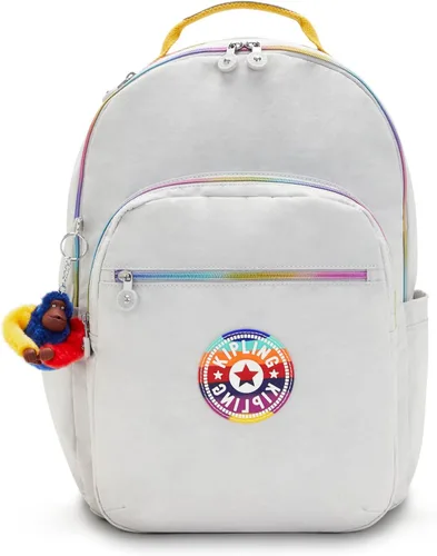 Vista 74 de Mochila Kipling Seoul extra grande para laptop de 17", Grande True Blue Tonal 2