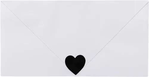 Vista 5 de Pegatinas de corazón negro para manualidades, álbumes de recortes, 0.75 pulgadas, 500 pegatinas adhesivas