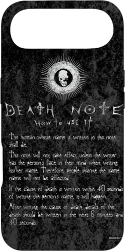 Vista 27 de Death Note Cómo usarlo funda para iPhone 17