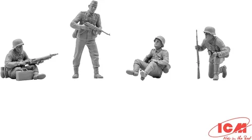 Vista 2 de ICM Modelos German Tank Riders 1942-1945 Kit