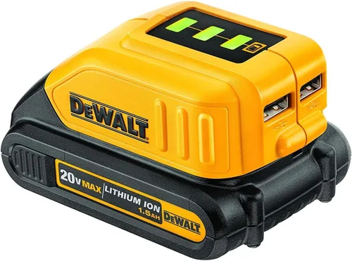 Vista 2 de Fuente de alimentación USB DEWALT DCB090 12 V/20 V Máx.