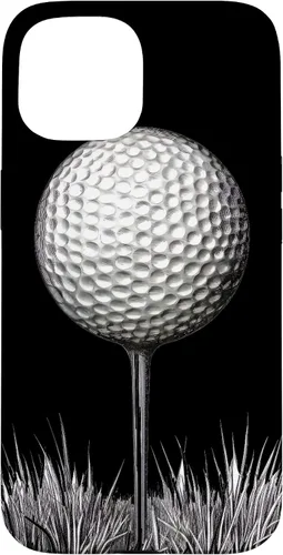 Vista 6 de Funda para iPhone 17 con pelota de golf en camiseta para jugadores de golf