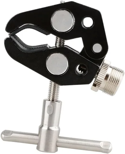Vista 7 de CAMVATE Abrazadera cangrejo con rosca 5/8"-27 para micrófonos - 1190
