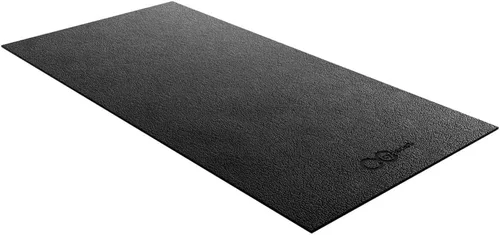 Vista 8 de Cycleclub Alfombrilla de bicicleta compatible con bicicleta Peloton, elíptica, alfombra de cinta de correr, 0.236 in de grosor, almohadilla